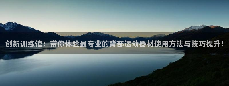 fb体育代理：创新训练馆：带你体验最专业的背部运动器材使用方